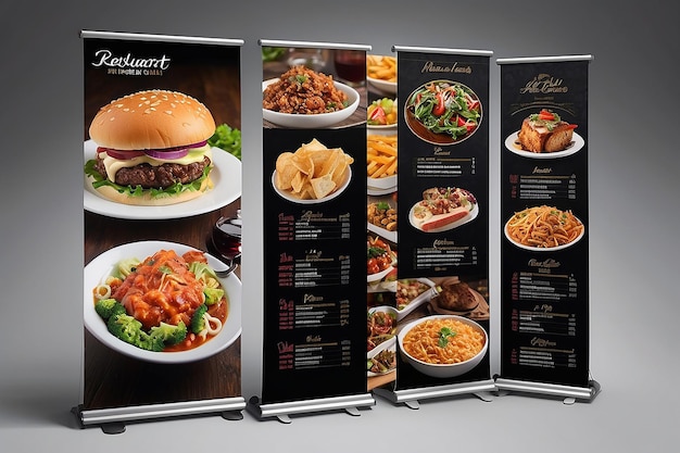 Visualizzazione del menu del ristorante