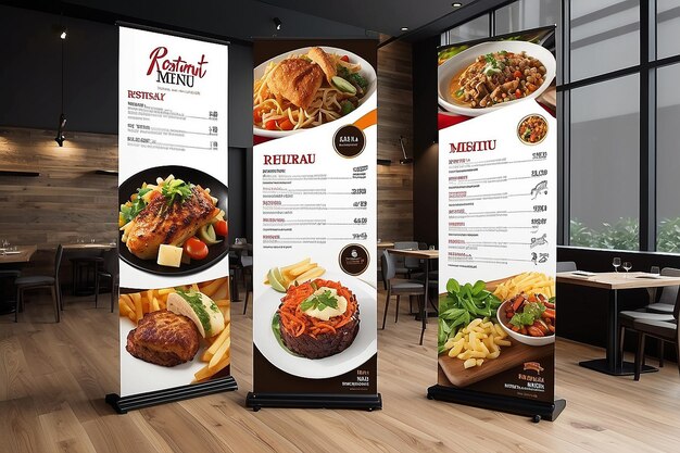 Visualizzazione del menu del ristorante