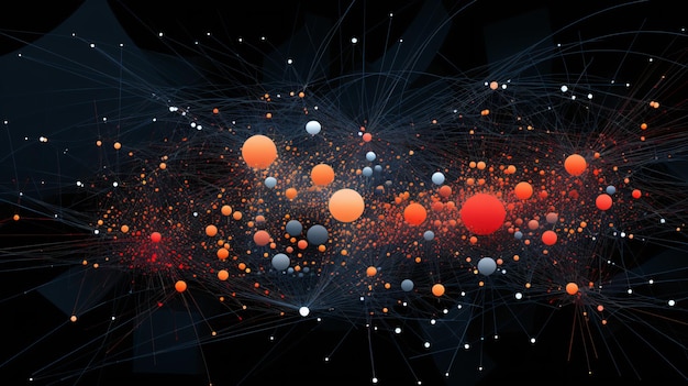 Visualizzazione di big data Digital Data Threads Plot