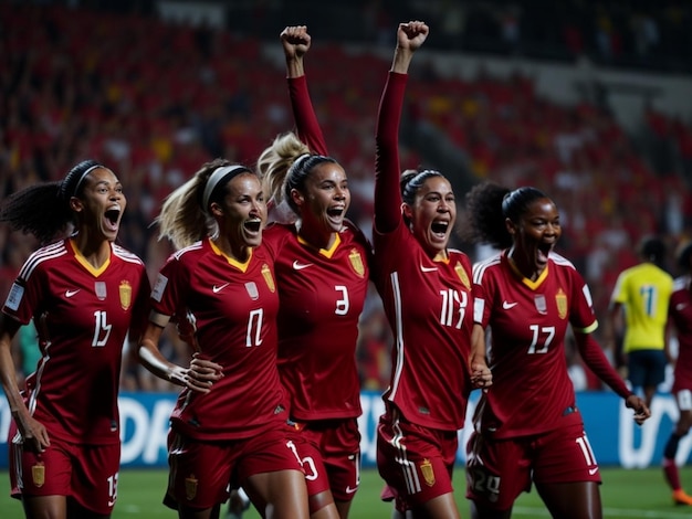 Vittoria per la nazionale di calcio femminile spagnola