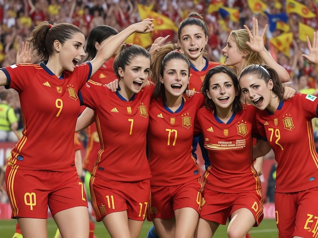 Vittoria per la nazionale spagnola di calcio femminile