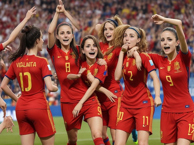 Vittoria per la nazionale spagnola di calcio femminile