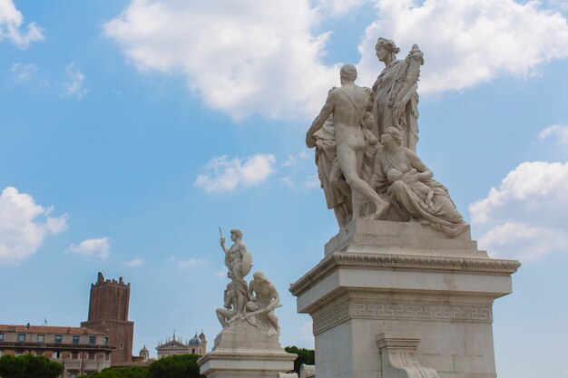 Vittoriano a Roma, Italia