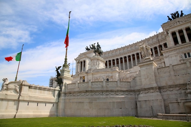 Vittorio Emanuele a Roma Italia