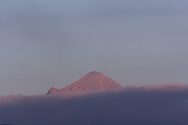Volcan popocatepetl in Messico