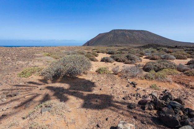 Vulcano Caldera sull'isolotto di Lobos