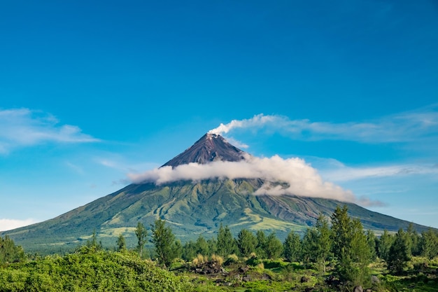 Vulcano Mayon a Legazpi Filippine