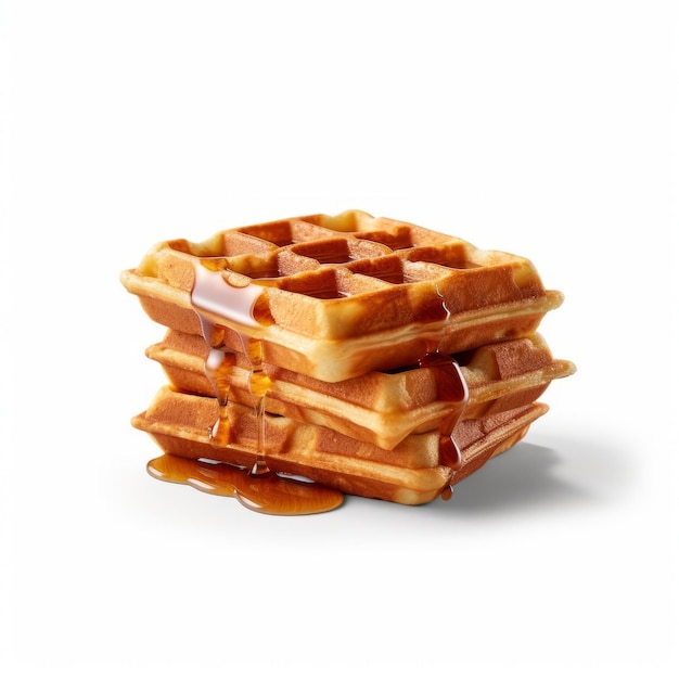 Waffles De Choclo Fotografia semplice e iperrealistica di Sony 8k