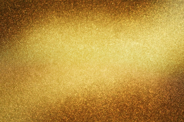 Wall Glitter Golden Lights Sfondo sfocato giallo astratto dorato