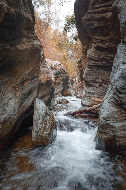 Wang Sila laeng, Grand Canyon del distretto di Pua, Nan, Thailandia.