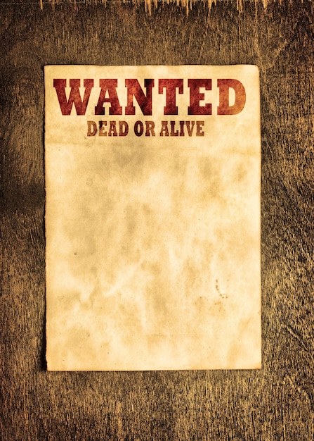 Wanted Poster