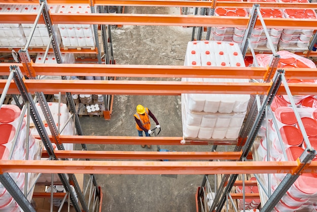 Warehouse Mover at Work