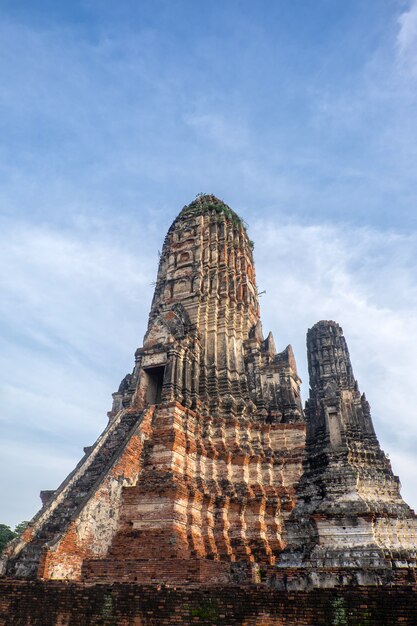 Wat Chaiwatthanaram è un parco storico di Ayutthaya., Thailandia.