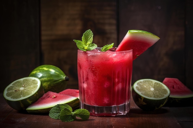 Watermelon Crush Una bevanda dolce e rinfrescante