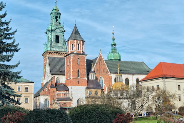 Wawel - Castello reale sul fiume Vistola a Cracovia