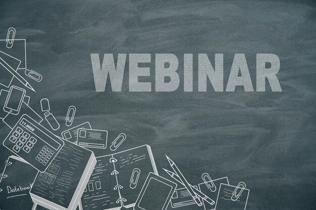 Webinar e concetto di marketing