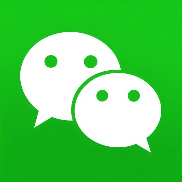 WeChat l'icona dei social media più popolare