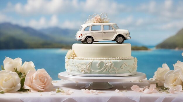 Wedding Cake Topper trasporta gli spettatori in un matrimonio da sogno