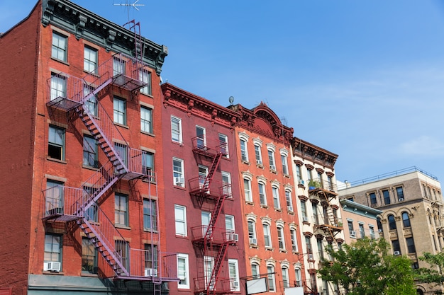 West Village negli edifici di New York Manhattan