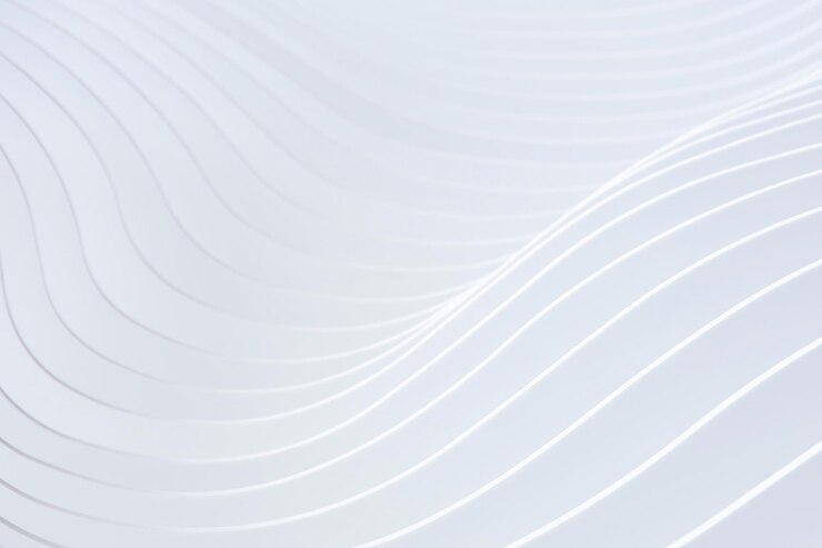 white background with wave