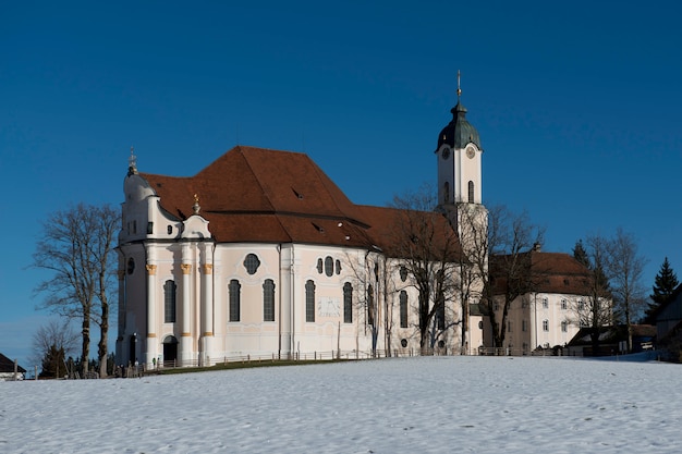 Wieskirche in inverno