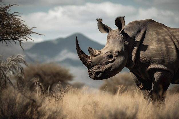 Wild Majestic Incontra il rinoceronte nero