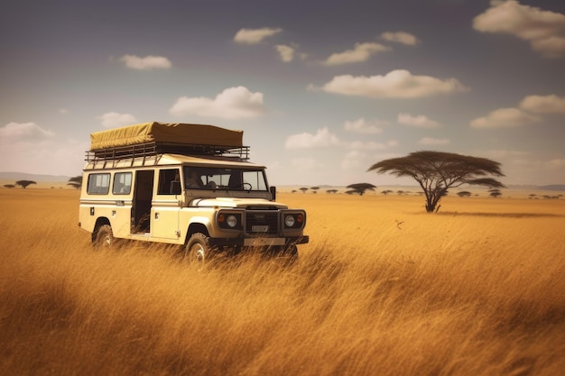 Wild Safari Adventures Esplorando la maestosa fauna selvatica dell'Africa