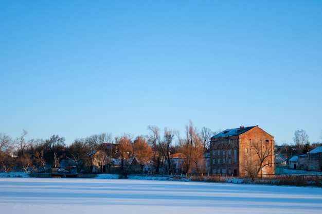 Winter park in giornata