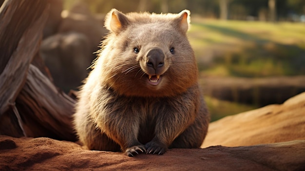 Wombats sfondo di alta qualità