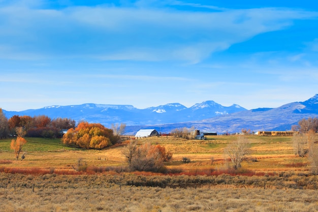 Wyoming Farm in autunno