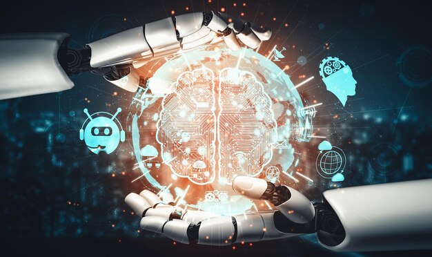 xai future artificial intelligence and machine learning for ai droid robot or cyborg