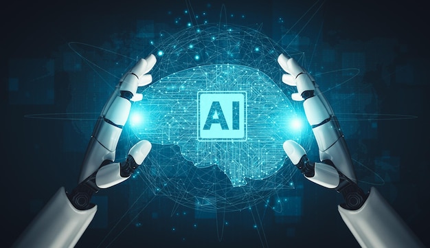 xai future artificial intelligence and machine learning for ai droid robot or cyborg