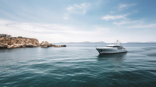 yacht di lusso in mare