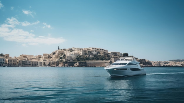 yacht di lusso in mare