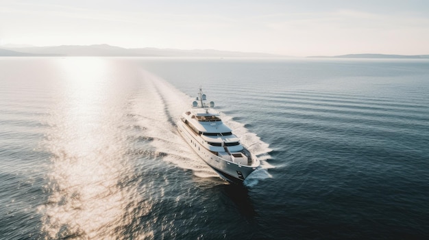 yacht di lusso in mare