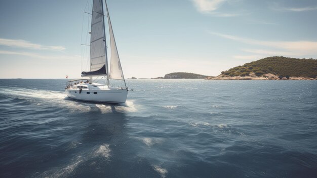 yacht di lusso in mare