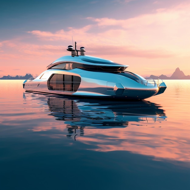 yacht futuristico