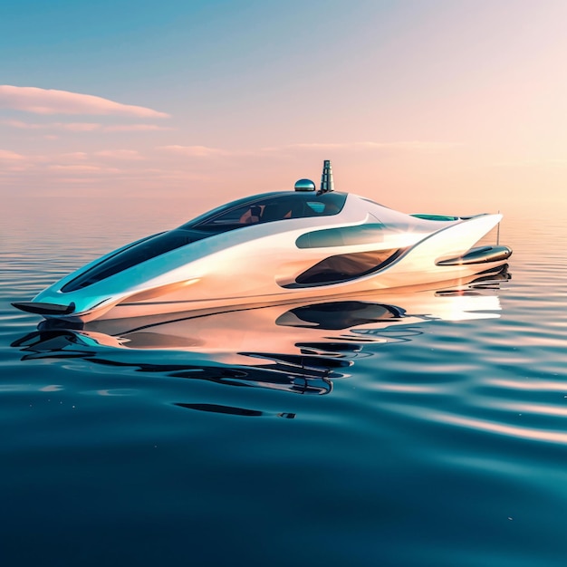 yacht futuristico