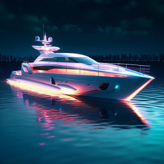 yacht futuristico