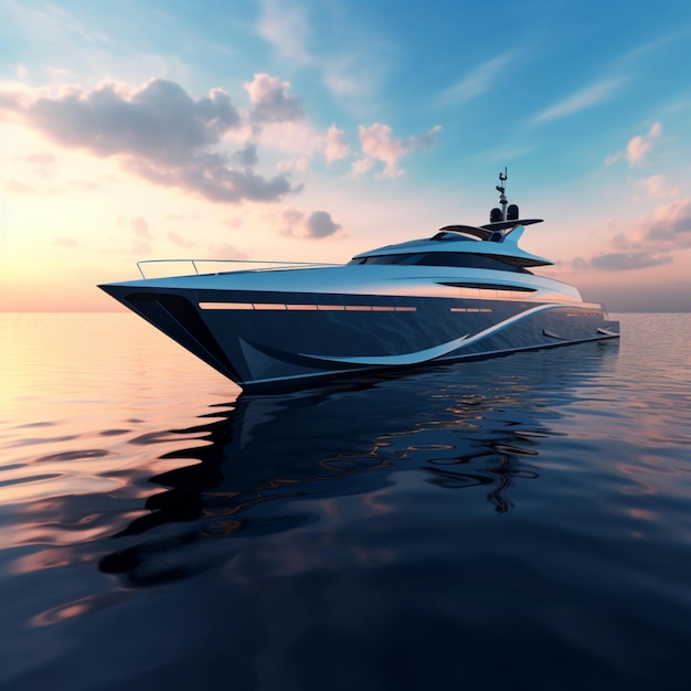 yacht futuristico