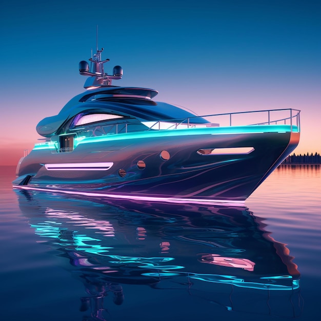 yacht futuristico