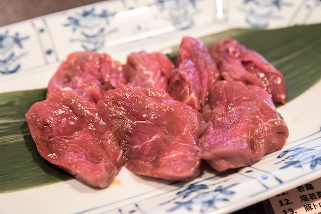 Yakiniku di carne alla griglia Wagyu