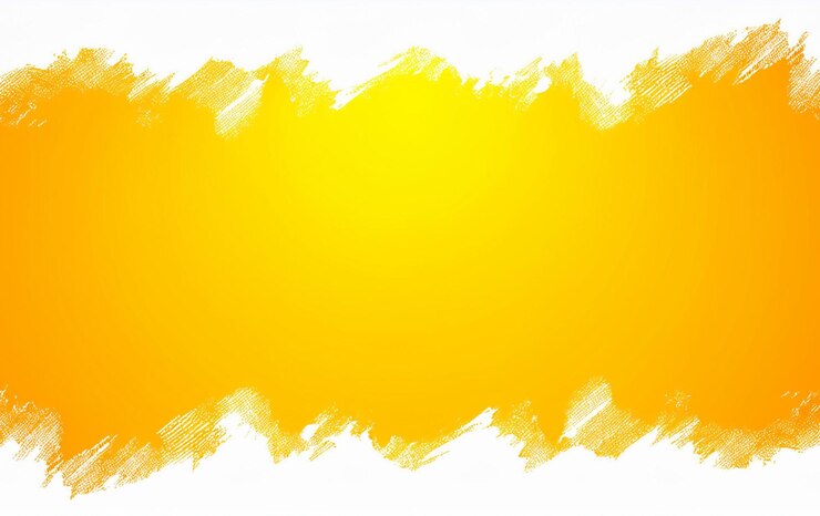 Yellow amp White Grunge Brush Strokes Background
