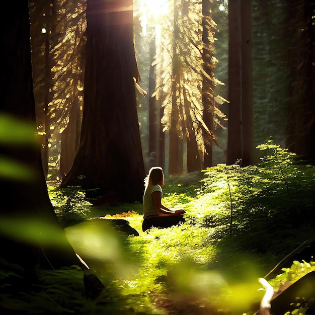 Yoga e meditazione in natura