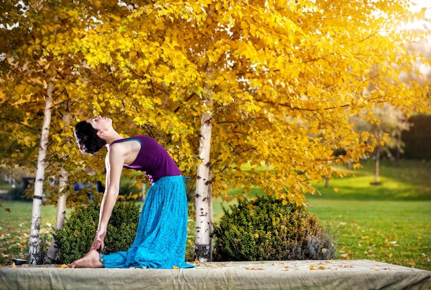 Yoga nel Parco d'Autunno