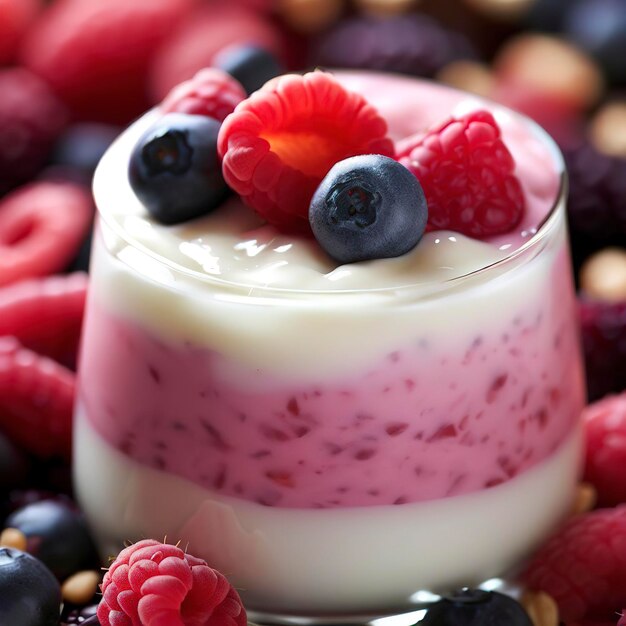 Yogurt ai frutti di bosco