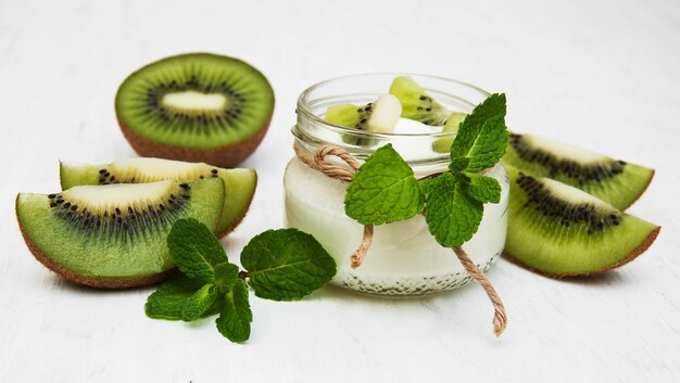 Yogurt al kiwi