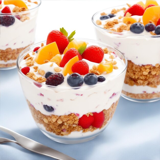 Yogurt Parfait con frutta