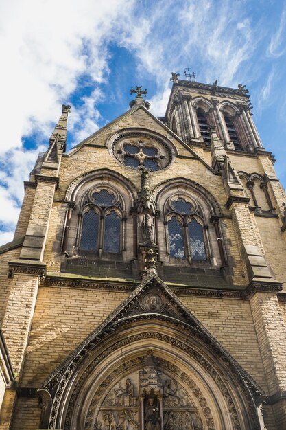 YORK UK JUN11 2017 Paesaggio della Chiesa Cattedrale di York in Inghilterra