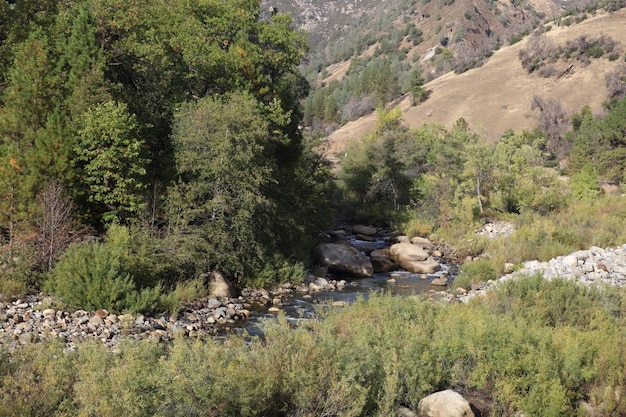 Yosemite Merced fiume e valli